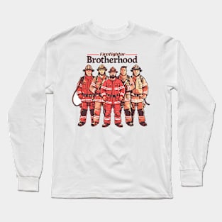 Firefighter Brotherhood Long Sleeve T-Shirt